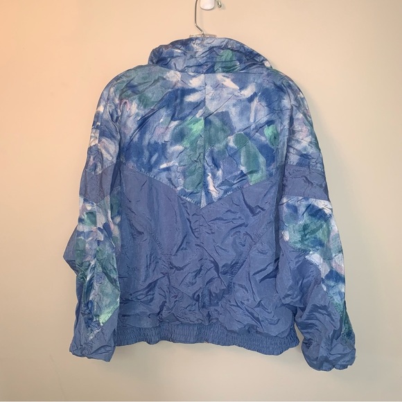 Vintage North Country Blue Windbreaker Jacket and Pants Set Lined S - Picture 2 of 11